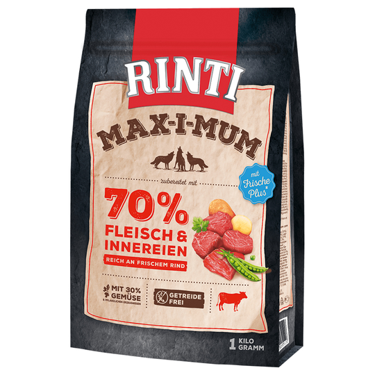 RINTI Max-i-mum Nötkött - Ekonomipack: 7 x 1 kg