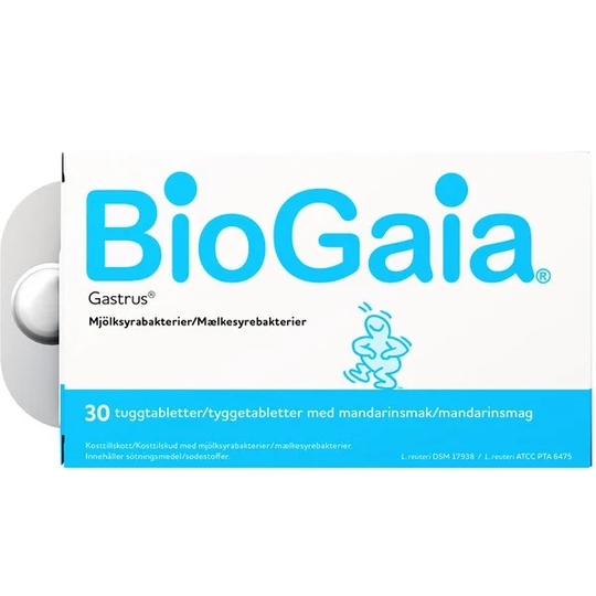 BioGaia Gastrus 30 tuggtabletter