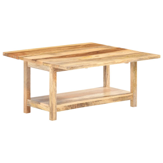 vidaXL Förlängningsbart soffbord 90x(45-90)x45 cm massivt mangoträ