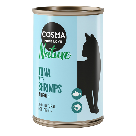 Cosma Nature 6 x 140 g Skipjack tonfisk