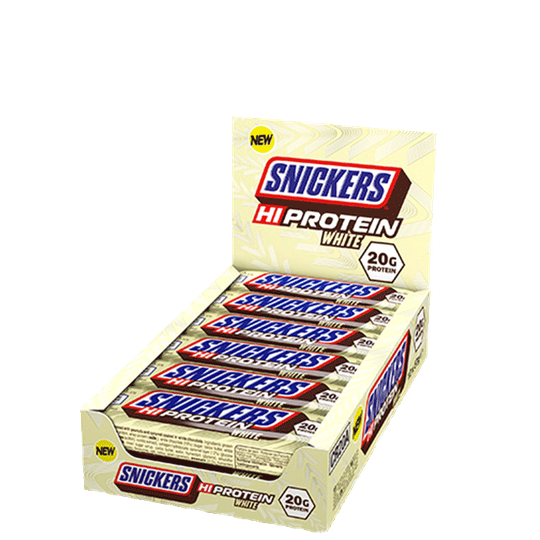 12 x Snickers Protein Bar, 57 g, White