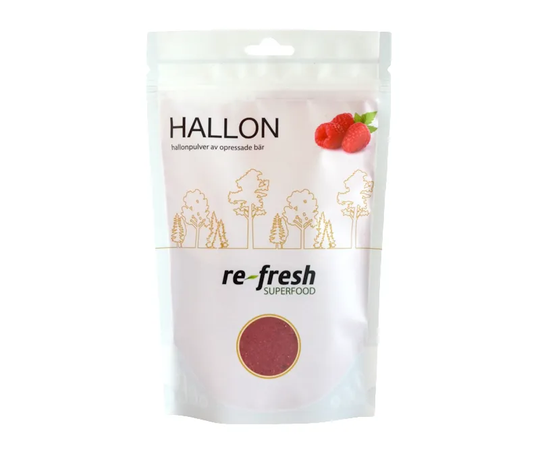 Re-fresh Superfood Hallonpulver, 125g