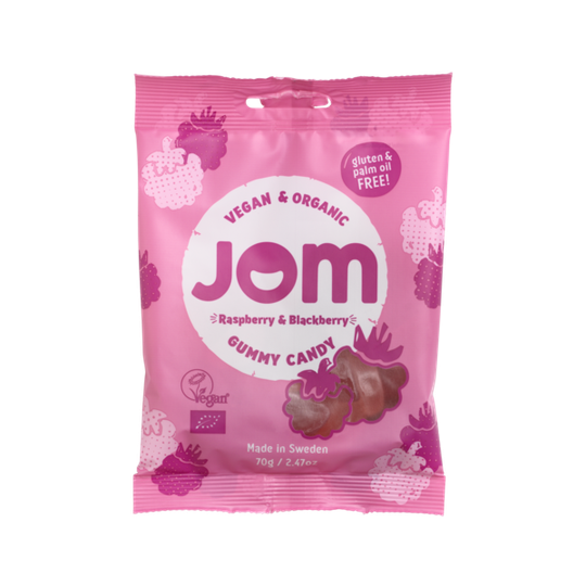 Jom Organic Raspberry & Blackberry 70 g