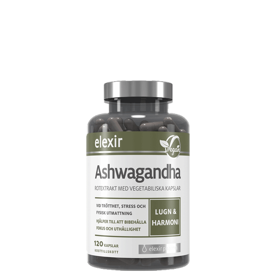 Ashwagandha, 120 veg. kapslar
