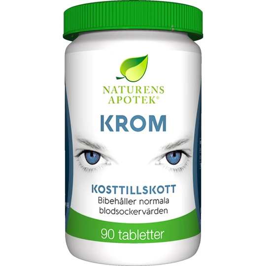Naturens Apotek Krom 90 tabletter