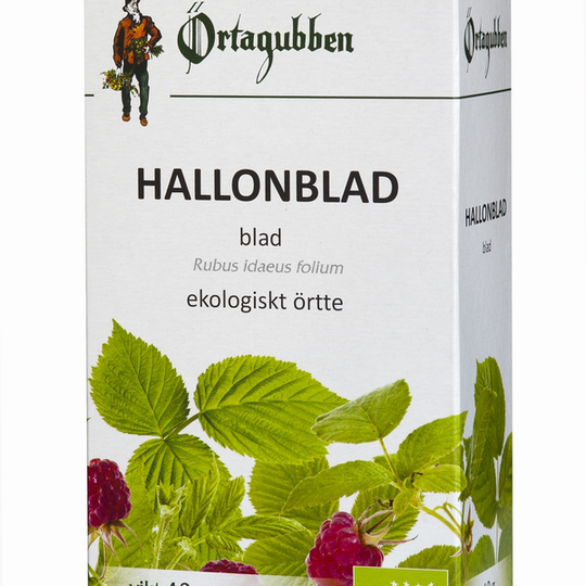 Örtagubben Hallonblad 40 g