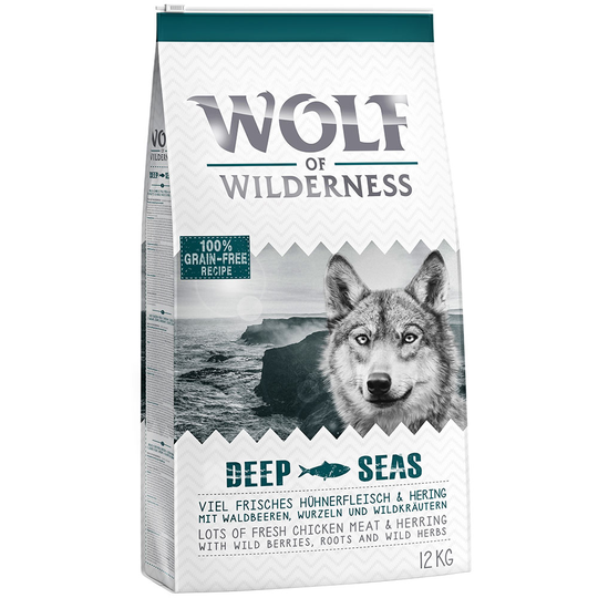 Wolf of Wilderness Adult Deep Seas - Herring - 12 kg