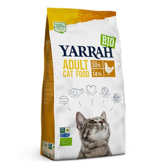 Yarrah Organic med ekologisk kyckling - Ekonomipack: 2 x 2,4 kg