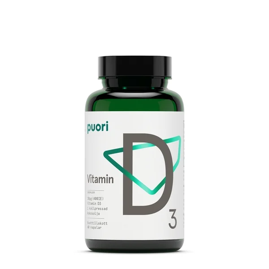 Puori D3 400 IE 60 kapslar