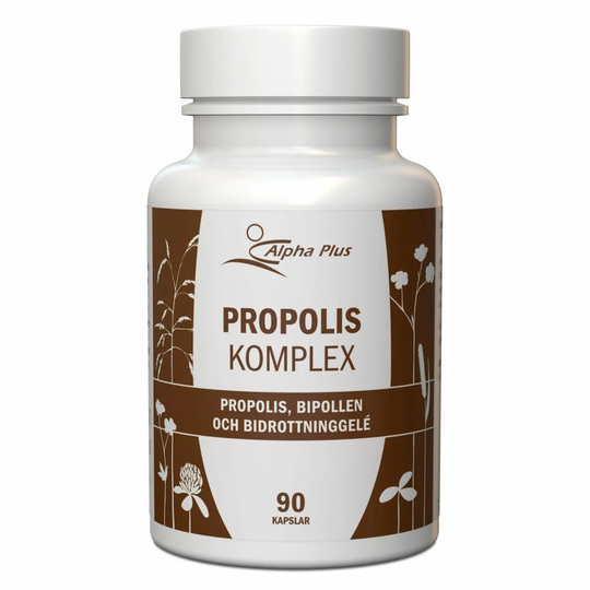 Alpha Plus Propoliskomplex 90 kapslar
