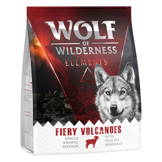 Wolf of Wilderness "Fiery Volcanoes" - Lamb - 300 g
