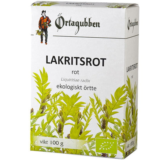 Örtagubben Lakrisrot Rot 100 g