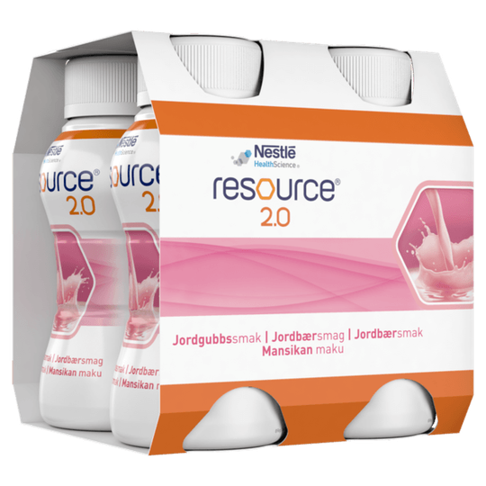 Resource 2.0 Jordgubb 4 x 200 ml