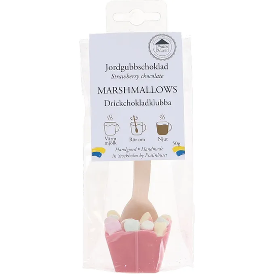 Pralinhuset Chokladdryck Klubba Jordgubbe