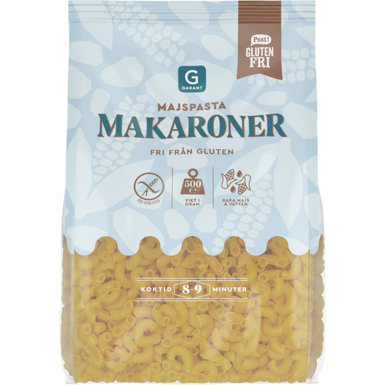 Garant Makaroner Glutenfri 500 g