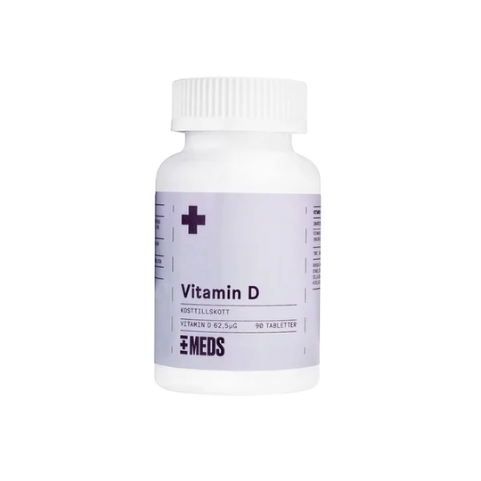 MEDS by MEDS MEDS Vitamin D 2500 IU 90 tabletter