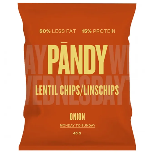 Pändy 3 x Linschips Lök