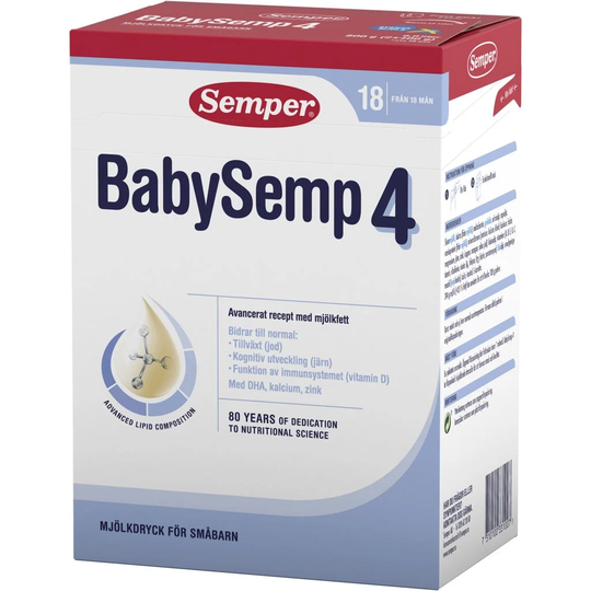 Semper BabySemp 4 Mjölkdryck 800g