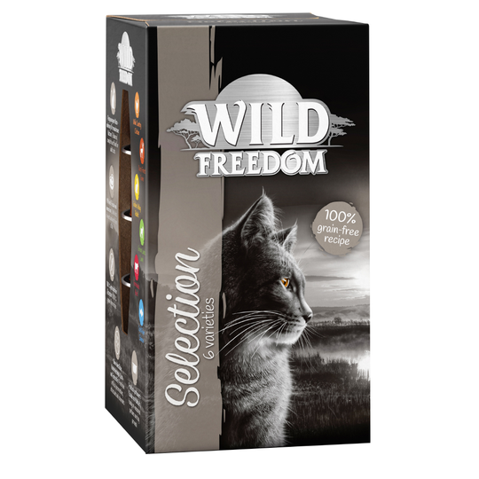 Wild Freedom Adult portionsform 6 x 85 g - Blandpack