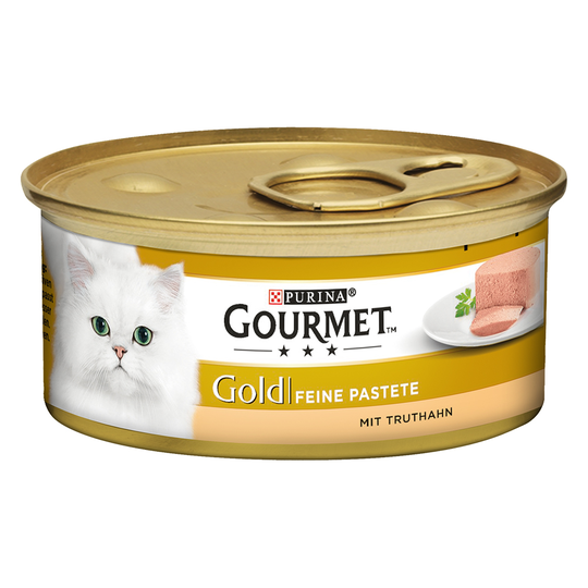 Gourmet Gold Fine Paté 12 x 85 g - Kalkon