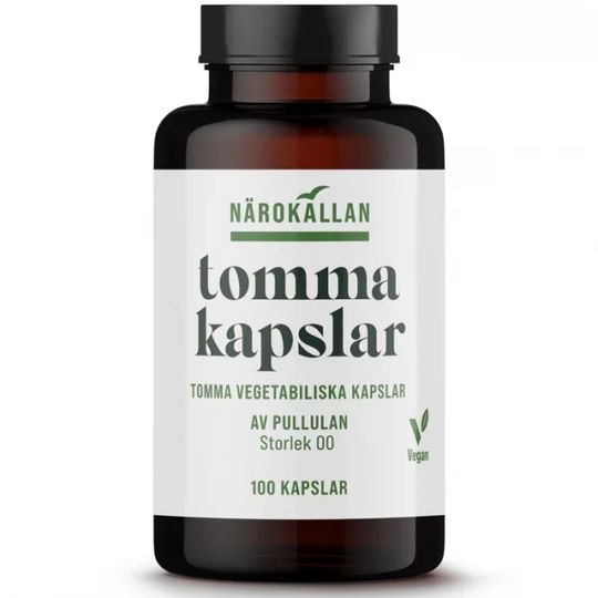Närokällan Tomma kapslar 100 kapslar