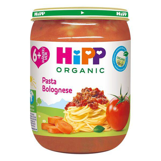 Hipp Pasta Bolognese 6m 190g