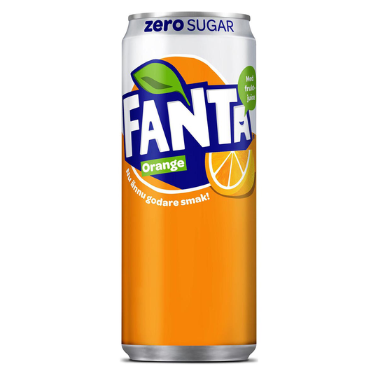 Läsk, Fanta orange zero 33 cl