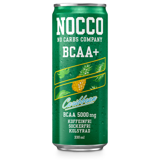 NOCCO BCAA+ Caribbean Koffeinfri 33cl