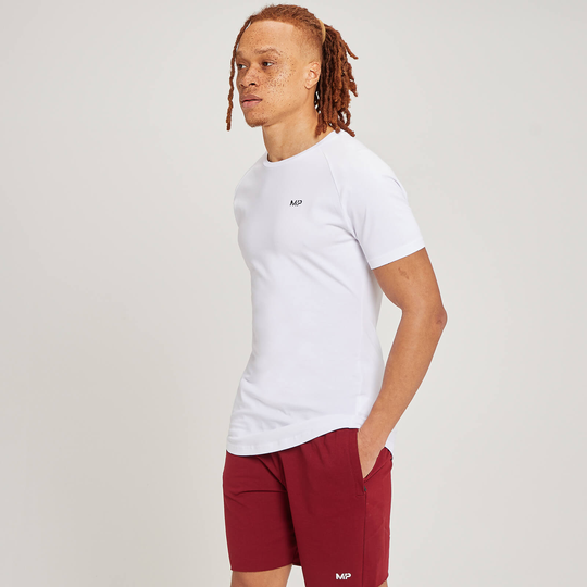 MP Form Short Sleeve T-Shirt för män - Vit - S