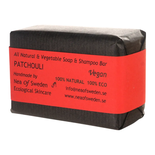 Nea of Sweden Soap & Shampoo Bar Patchouli, 110 g