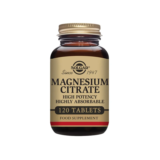 Solgar Magnesium Citrate 120 tabletter