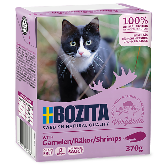 Bozita bitar i sås 6 x 370 g Räkor