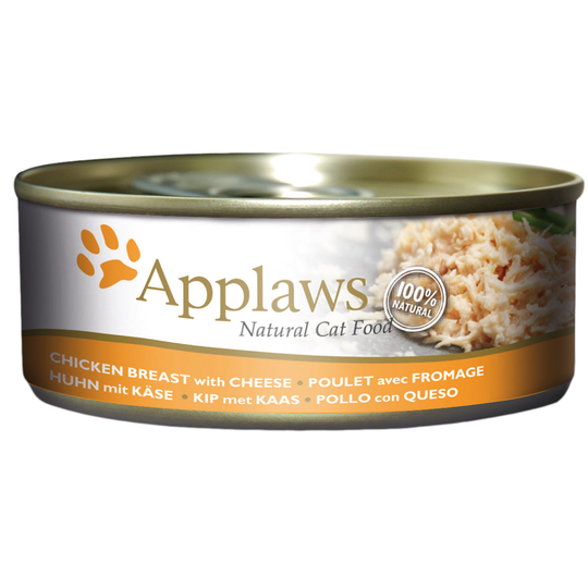 Applaws kattmat i buljong 6 x 156 g - Kycklingbröst & ost